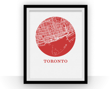 Charger l'image dans la galerie, Toronto Map Print - City Map Poster