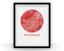 Charger l'image dans la galerie, Riverside Map Print - City Map Poster