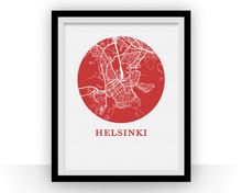 Charger l'image dans la galerie, Helsinki Map Print - City Map Poster