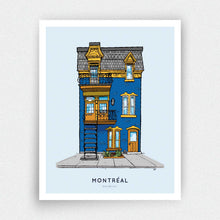 Load image into Gallery viewer, Drolet Street Facade Print - Montréal
