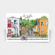 Load image into Gallery viewer, Ruelles Postcard - Montréal
