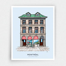 Load image into Gallery viewer, Place Jacques-Cartier Facade Print - Montréal
