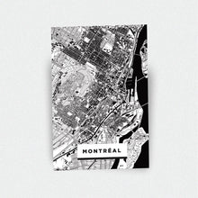 Load image into Gallery viewer, Art Déco Map Postcard - Montréal
