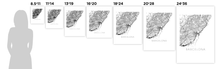 Load image into Gallery viewer, Barcelona Map Print
