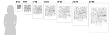 Load image into Gallery viewer, London Ontario Map Black and White Print - Ontario Black and White Map Print
