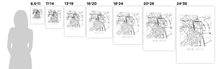 Load image into Gallery viewer, New Delhi Map Print
