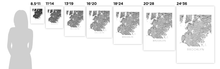 Load image into Gallery viewer, Brooklyn Map Black and White Print - new york Black and White Map Print
