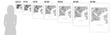 Load image into Gallery viewer, Istanbul Map Print
