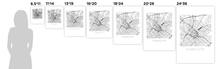 Load image into Gallery viewer, Charlotte Map Print

