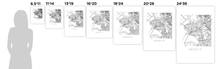Load image into Gallery viewer, Karachi Map Print
