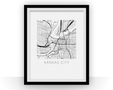 Charger l'image dans la galerie, Kansas City Map Print
