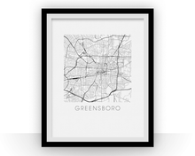 Charger l'image dans la galerie, Greensboro Map Print
