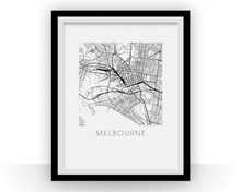 Charger l'image dans la galerie, Melbourne Map Print
