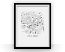 Charger l'image dans la galerie, Stockton Map Print
