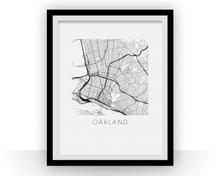 Charger l'image dans la galerie, Oakland Map Print
