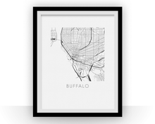 Charger l'image dans la galerie, Buffalo Map Print
