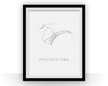 Load image into Gallery viewer, Provincetown Map Print
