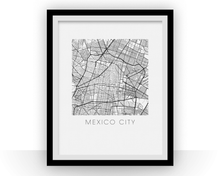 Charger l'image dans la galerie, Mexico City Map Print
