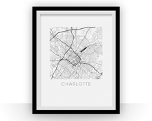 Load image into Gallery viewer, Charlotte Map Print
