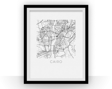 Load image into Gallery viewer, Cairo Map Print

