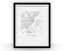 Load image into Gallery viewer, Quebec Map Print
