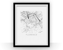 Load image into Gallery viewer, Florence Map Print
