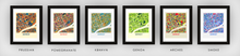 Load image into Gallery viewer, Detroit Map Print - Full Color Map Poster
