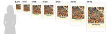 Load image into Gallery viewer, Arlington VA Map Print - Full Color Map Poster
