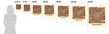 Load image into Gallery viewer, Greensboro Map Print - Full Color Map Poster
