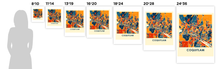 Load image into Gallery viewer, Coquitlam British Columbia Map Print - Full Color Map Poster

