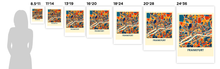 Load image into Gallery viewer, Frankfurt Map Print - Full Color Map Poster
