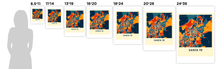 Load image into Gallery viewer, Santa Fe Map Print - Full Color Map Poster
