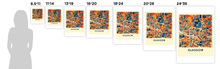 Load image into Gallery viewer, Glasgow Map Print - Full Color Map Poster
