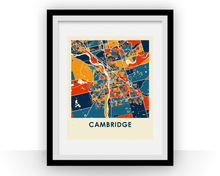 Load image into Gallery viewer, Cambridge Ontario Map Print - Full Color Map Poster

