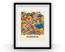 Charger l'image dans la galerie, Edinburgh Map Print - Full Color Map Poster
