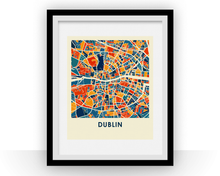 Charger l'image dans la galerie, Dublin Map Print - Full Color Map Poster
