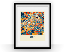 Load image into Gallery viewer, Bern Map Print - Full Color Map Poster
