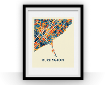 Load image into Gallery viewer, Burlington ON Map Print - Full Color Map Poster
