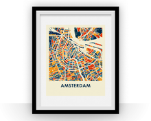 Load image into Gallery viewer, Amsterdam Map Print - Full Color Map Poster

