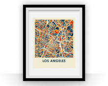 Load image into Gallery viewer, Los Angeles Map Print - Full Color Map Poster
