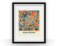 Charger l'image dans la galerie, Manchester Map Print - Full Color Map Poster
