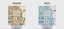 Load image into Gallery viewer, Chicago Map Shower Curtain - usa Shower Curtain - Chroma Series
