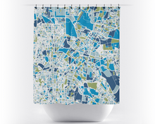 Load image into Gallery viewer, Bangalore Map Shower Curtain - india Shower Curtain - Chroma Series
