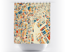 Charger l'image dans la galerie, Tokyo Map Shower Curtain - japan Shower Curtain - Chroma Series
