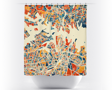 Load image into Gallery viewer, Sydney Map Shower Curtain - australia Shower Curtain - Chroma Series

