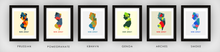 Charger l'image dans la galerie, Affiche cartographique de New Jersey - Style Chroma
