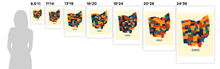 Load image into Gallery viewer, Ohio Map Print - Full Color Map Poster
