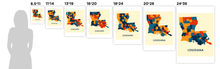 Load image into Gallery viewer, Louisiana Map Print - Full Color Map Poster
