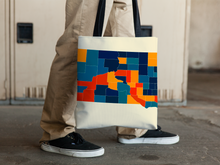 Load image into Gallery viewer, South Dakota Map Tote Bag - SD Map Tote Bag 15x15
