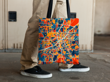 Load image into Gallery viewer, Huntsville Map Tote Bag - Alabama Map Tote Bag 15x15
